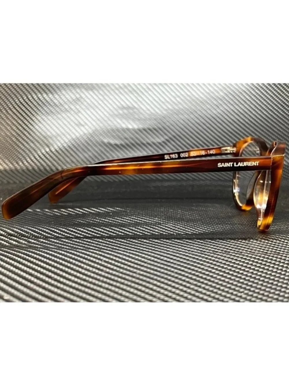 New Yves Saint Laurent Women  H avana Eyeglasses  53- 16-